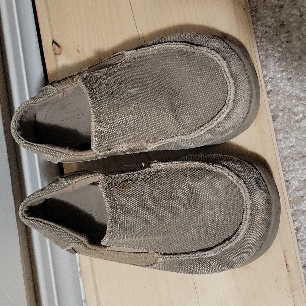 Canvas Croc Shoes